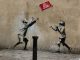 Banksy children playing