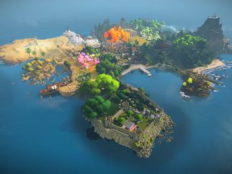 Screenshot from The Witness