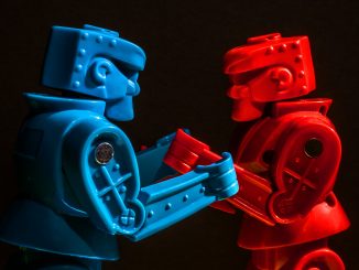 Red vs Blue robot