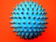 Spiky rubber ball