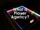 What is player agency?