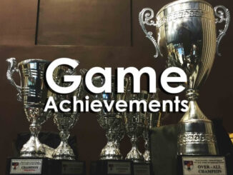 Game achievements trophies