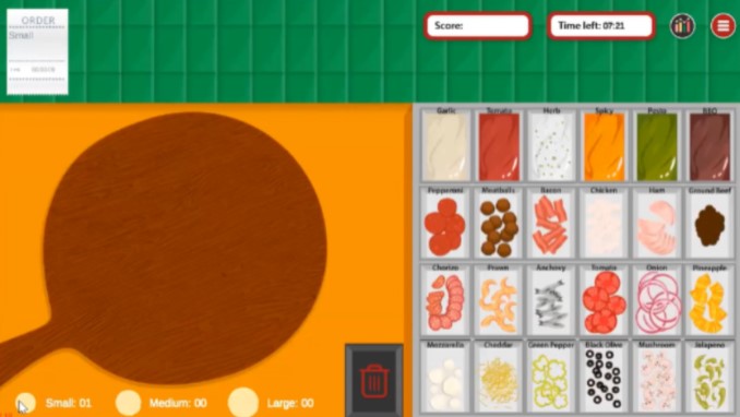 Pizza Game screenshot