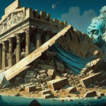 The destruction of the Library of Alexandria