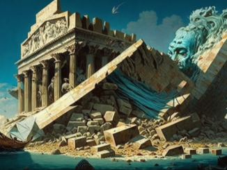 The destruction of the Library of Alexandria